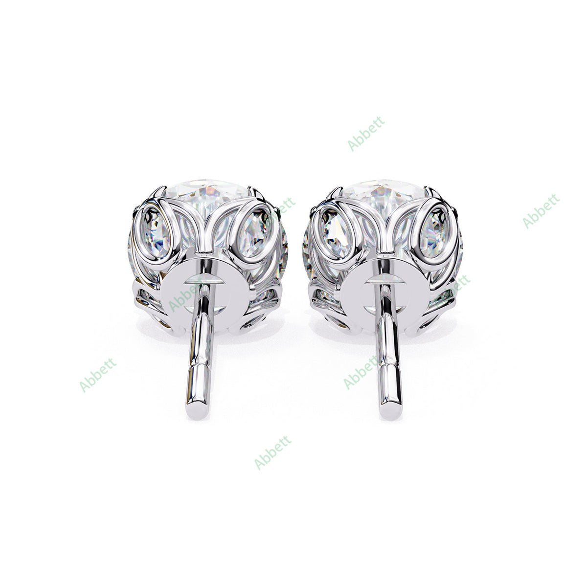Eight Prong Stud Earring STEI1331