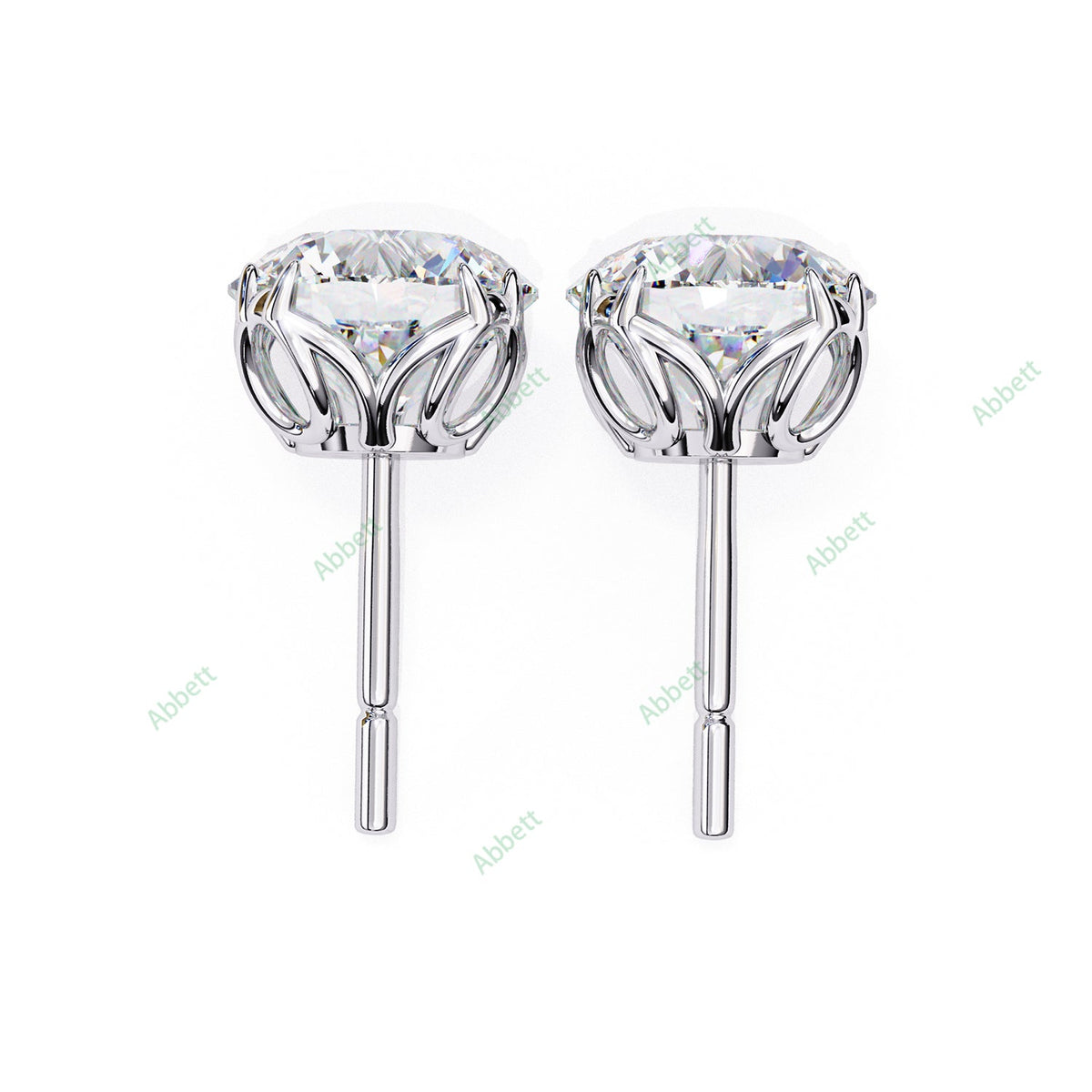 Eight Prong Stud Earring STEI1331