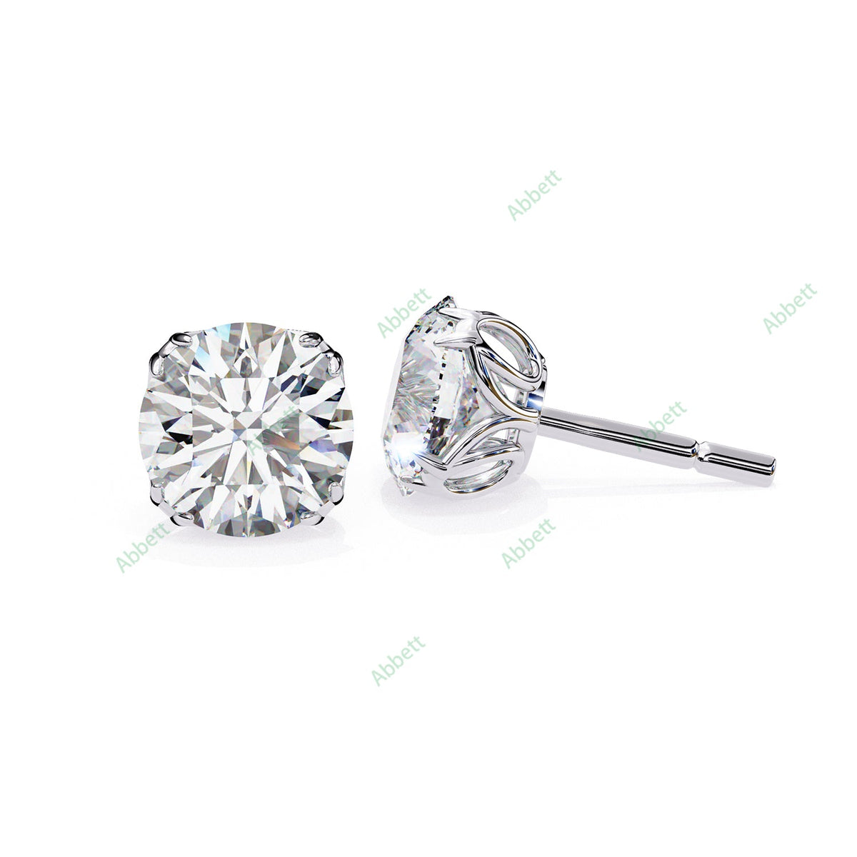 Eight Prong Stud Earring STEI1331