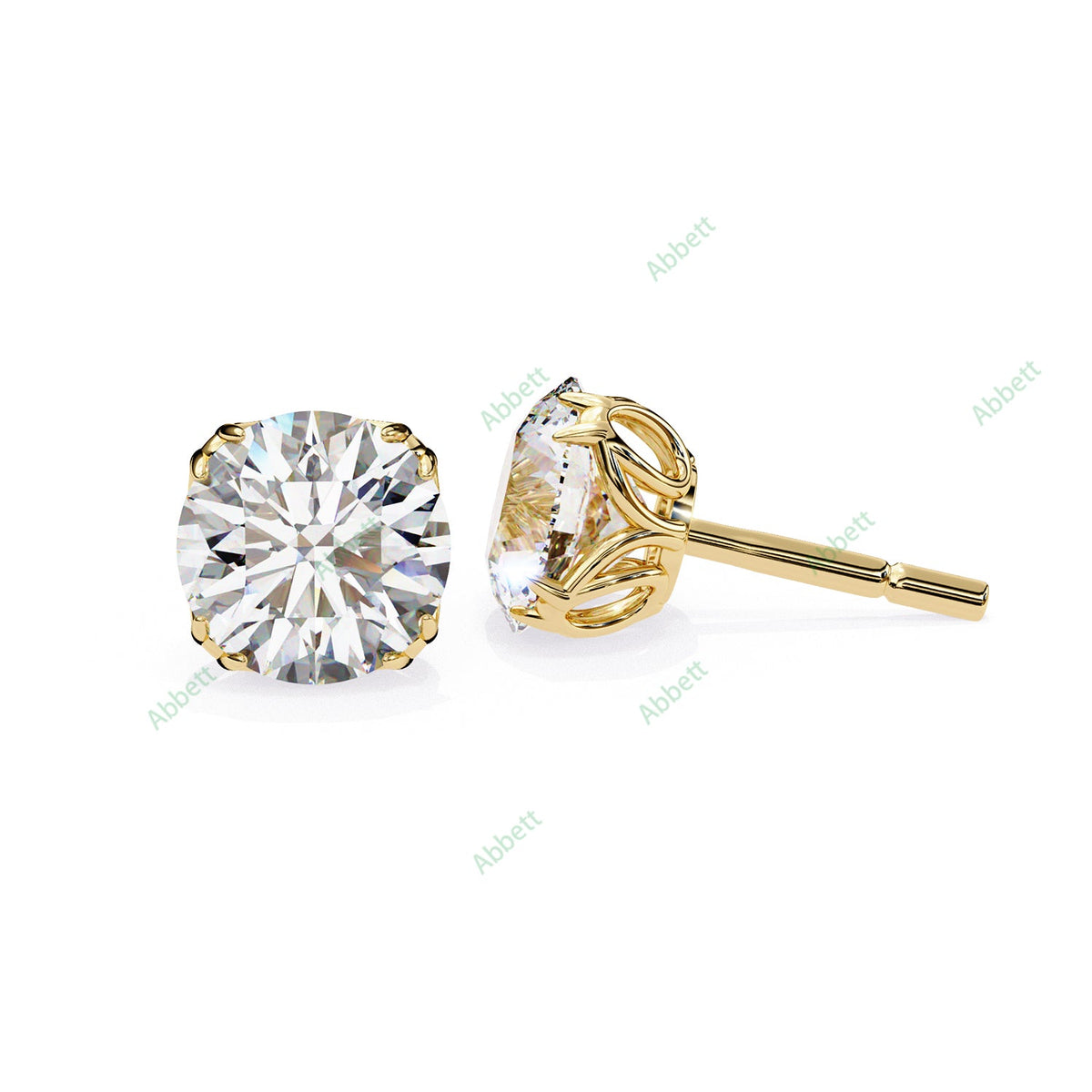 Eight Prong Stud Earring STEI1331