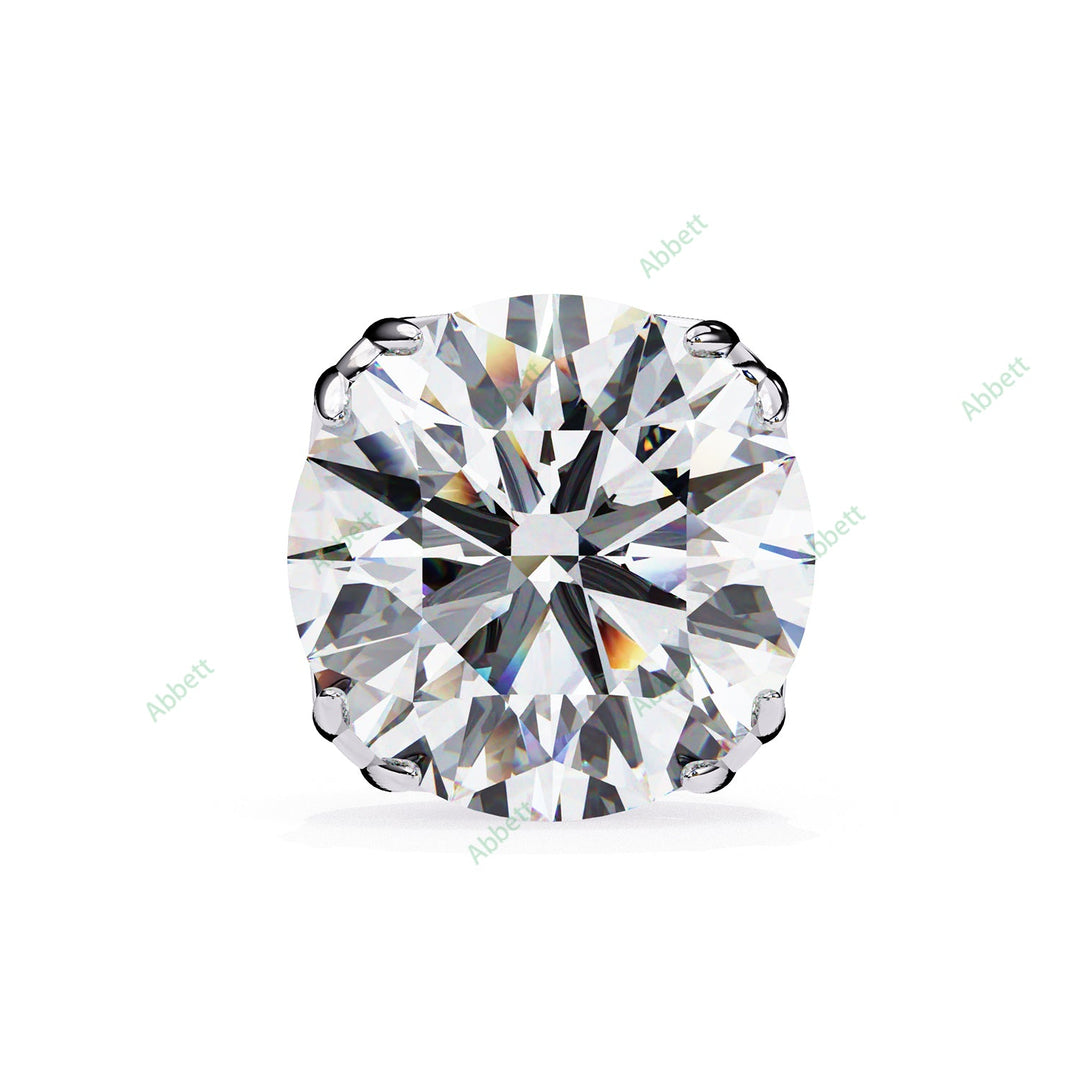 Round Eight Prong Studs Earring STEI1331