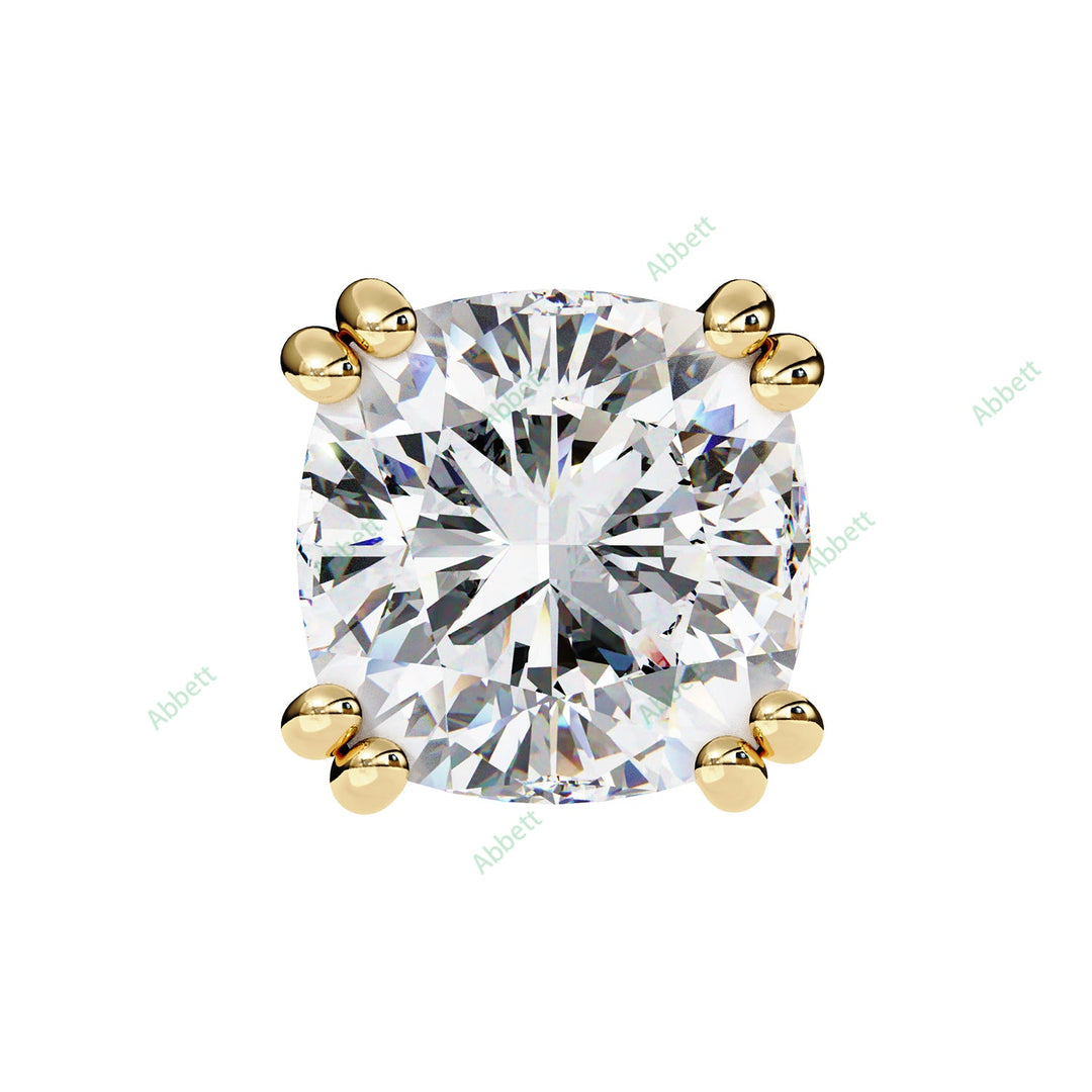 Cushion Eight Prong Studs Earring STEI1332