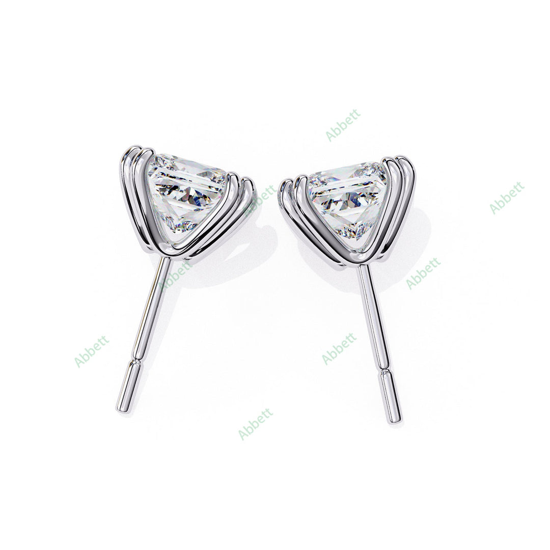 Princess Eight Prong Studs Earring STEI1333