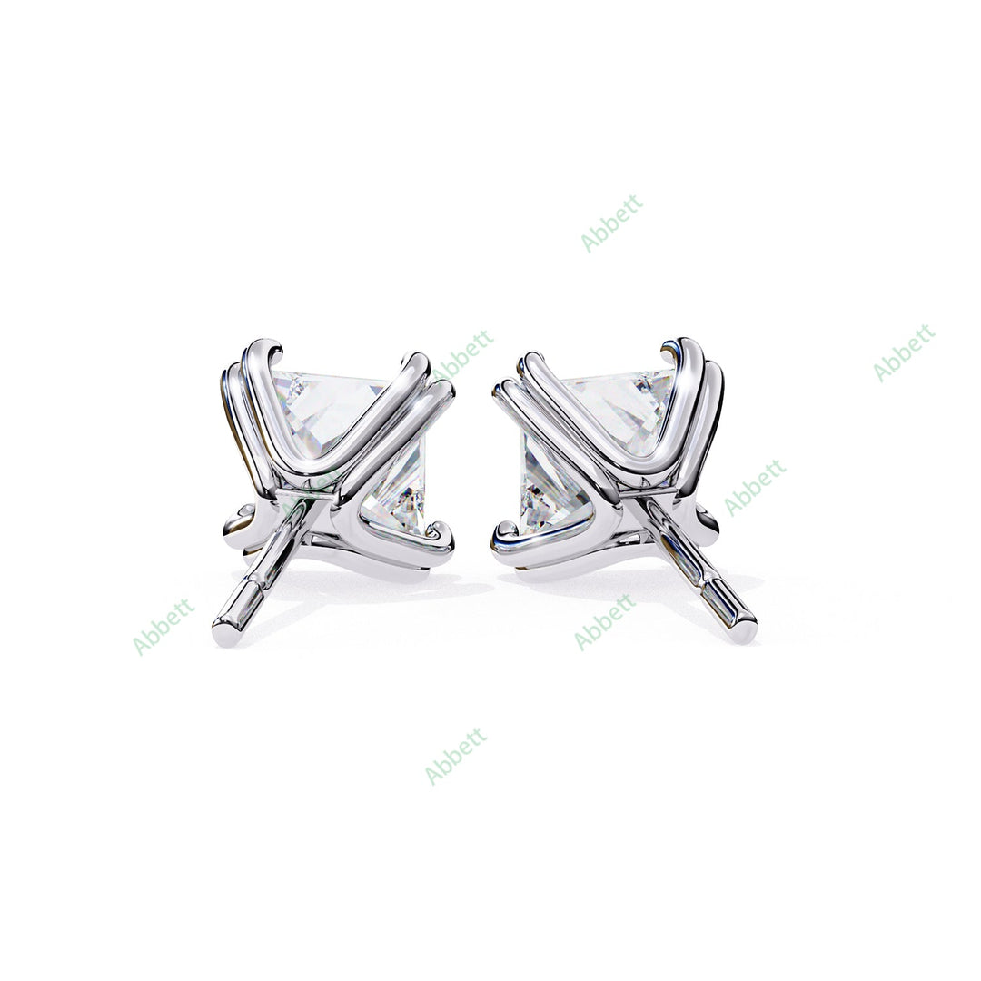 Princess Eight Prong Studs Earring STEI1333