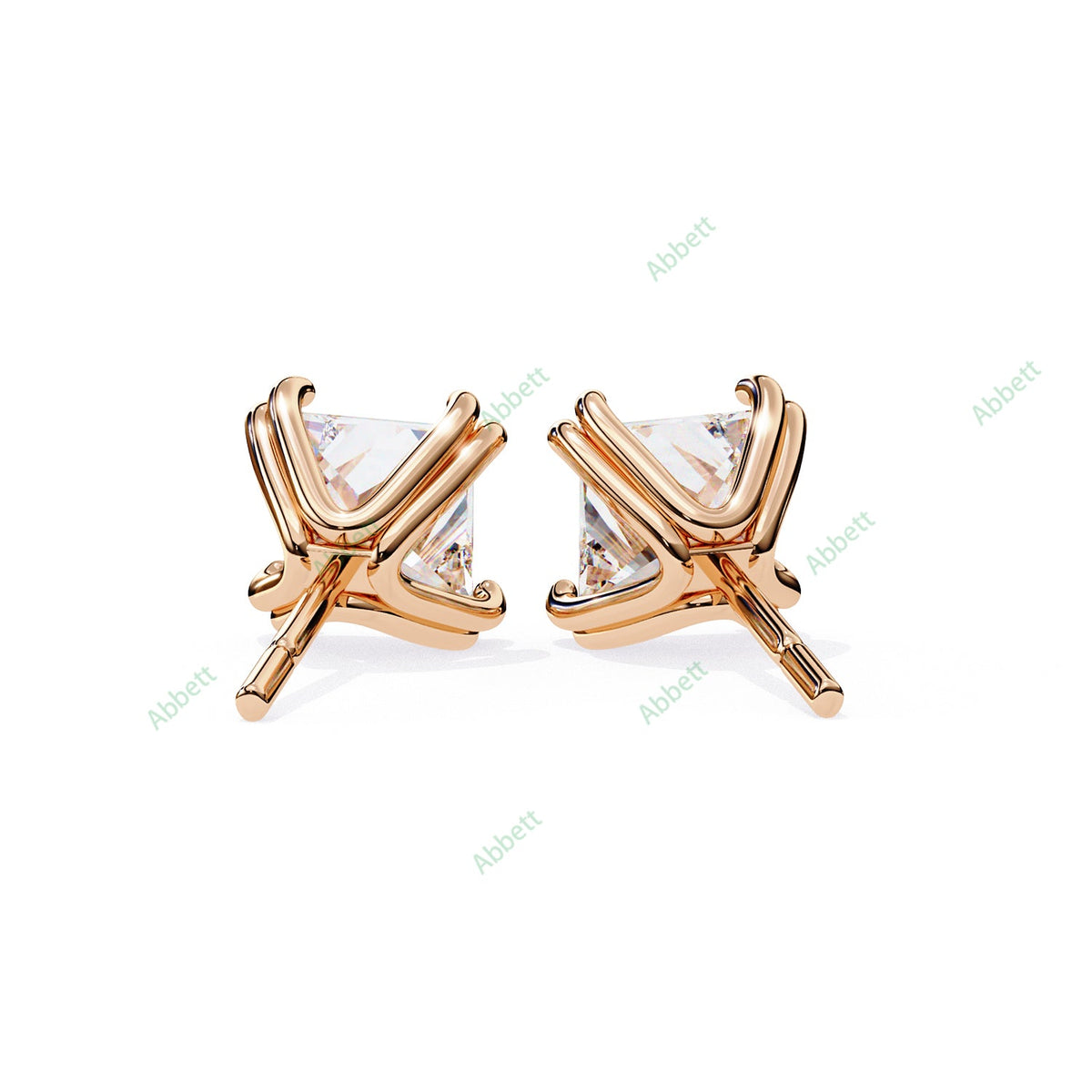 Eight Prong Stud Earring STEI1333