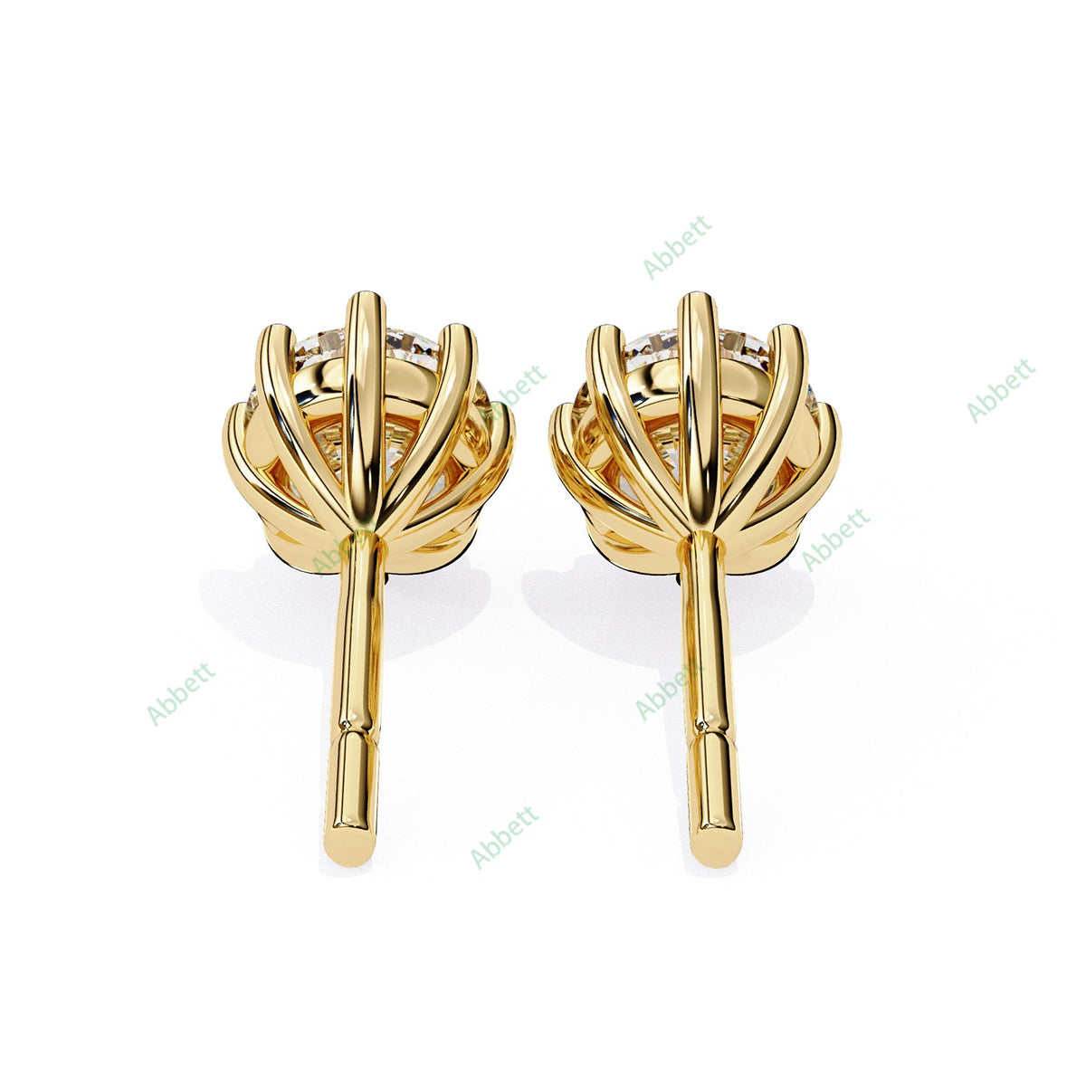 Eight Prong Stud Earring STEI1362
