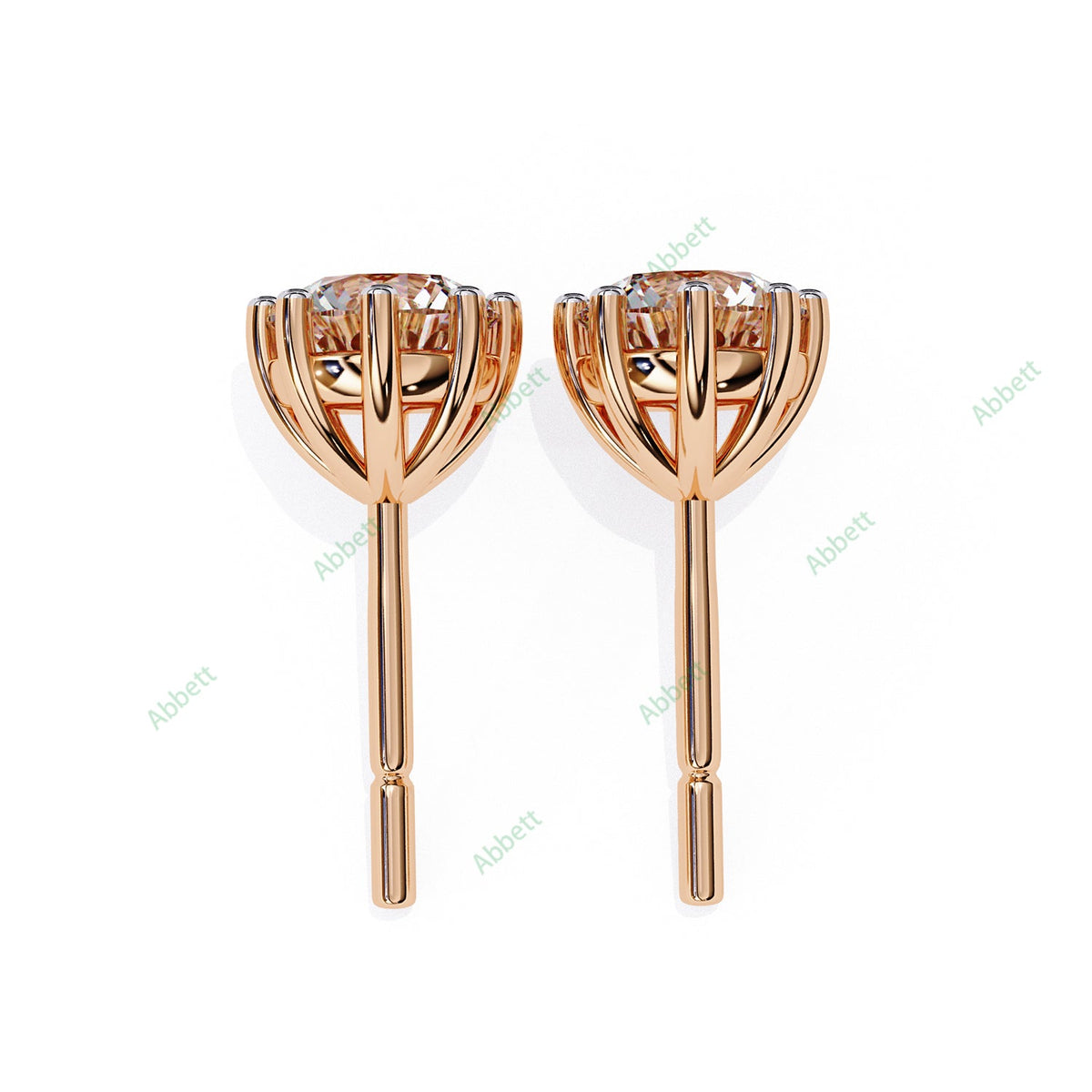 Eight Prong Stud Earring STEI1362