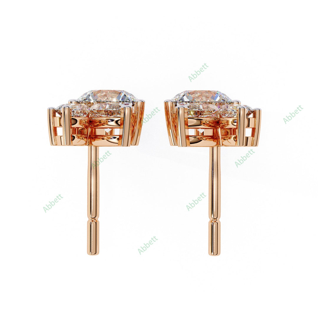 Round Fashion Studs Earring STFA1357