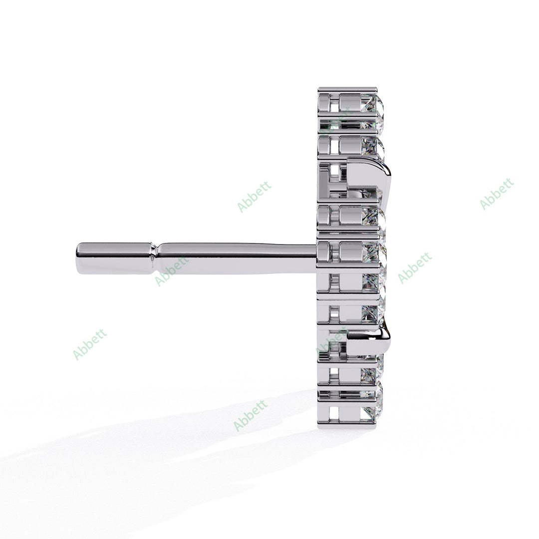 Round Fashion Studs Earring STFA1364