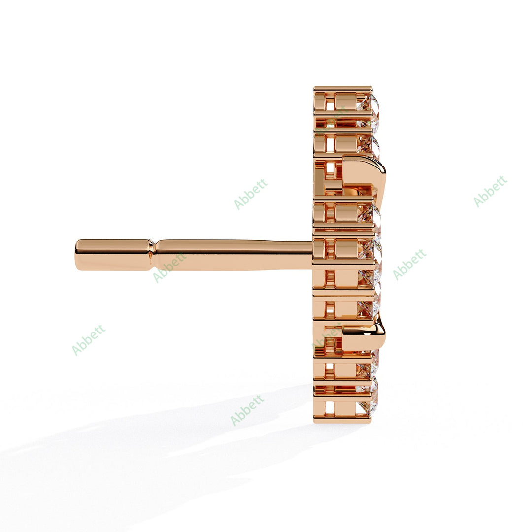 Round Fashion Studs Earring STFA1364