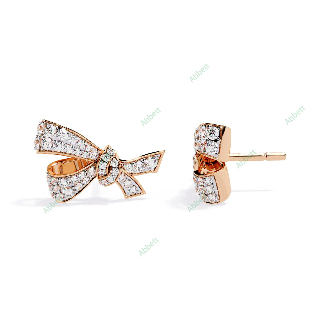 Round Fashion Studs Earring STFA1366