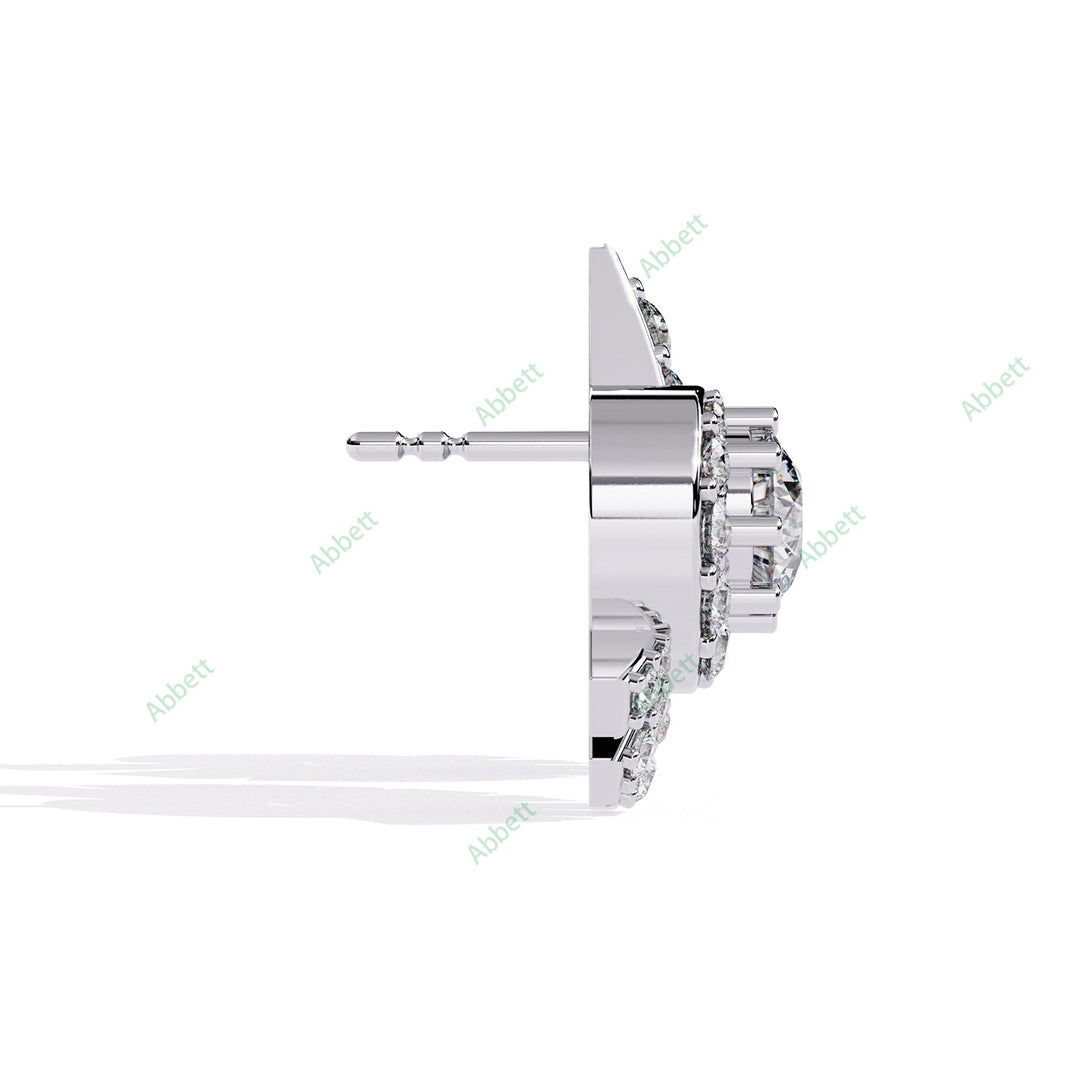 Round Fashion Studs Earring STFA1380