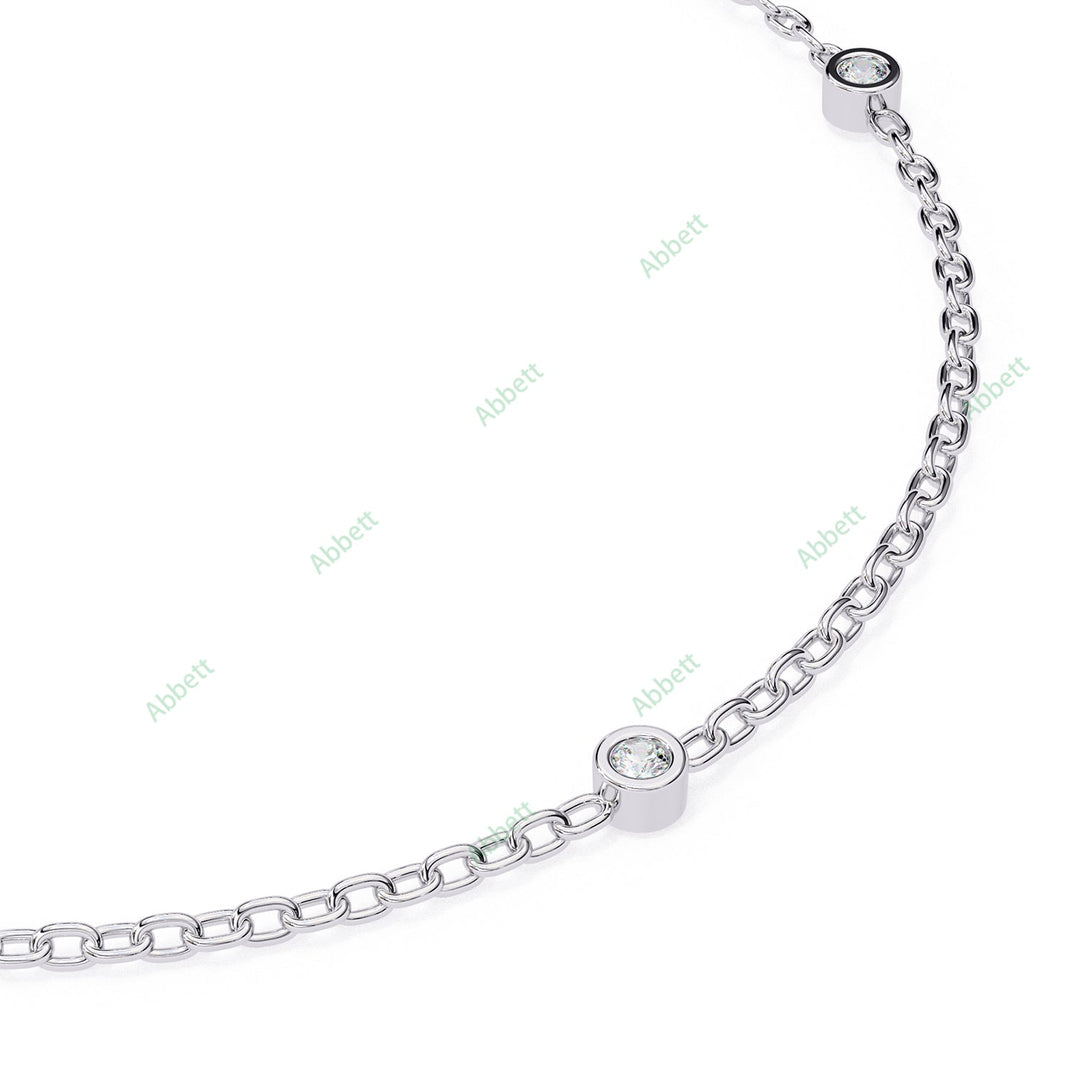 Round Fashion Station Bracelet STFA1413