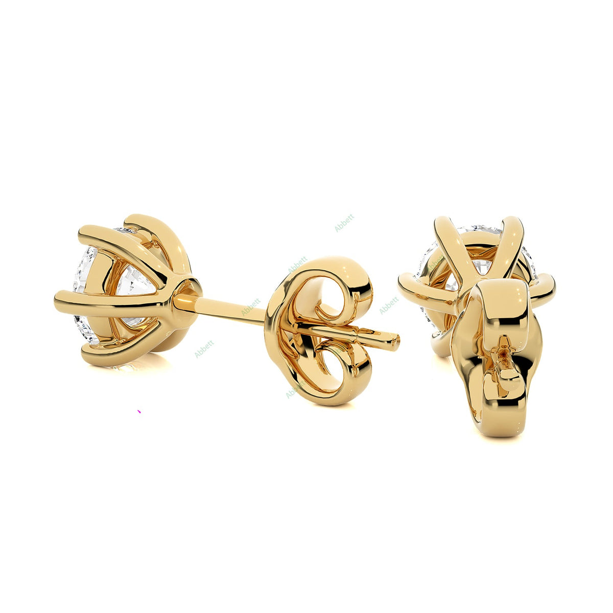 Five Prong Stud Earring STFI012