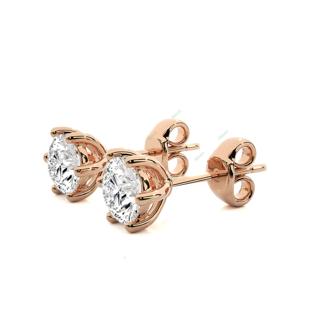 Five Prong Stud Earring STFI012