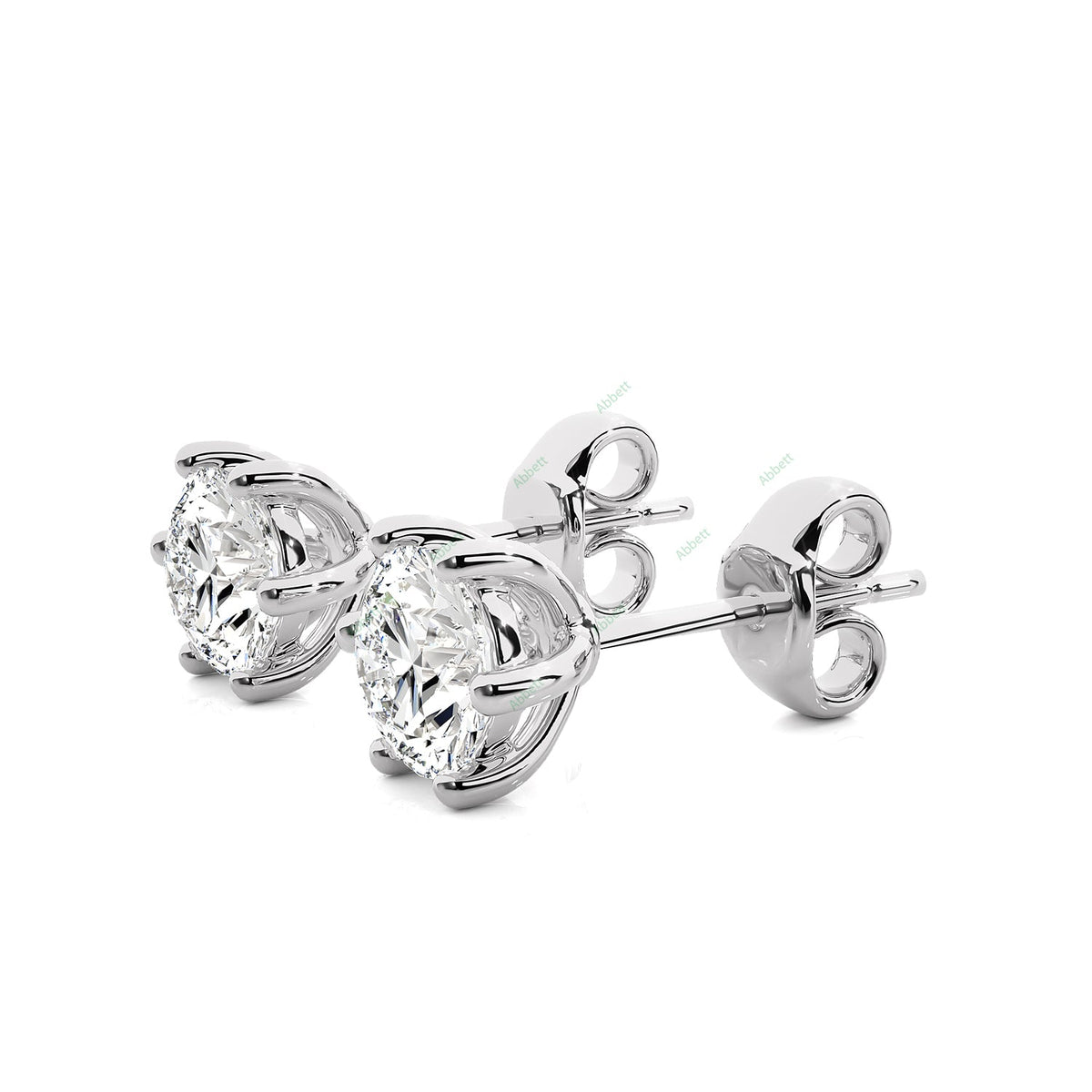 Five Prong Stud Earring STFI012