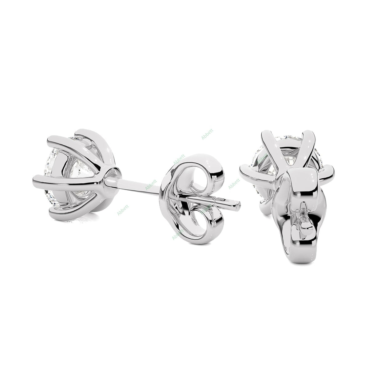 Five Prong Stud Earring STFI012