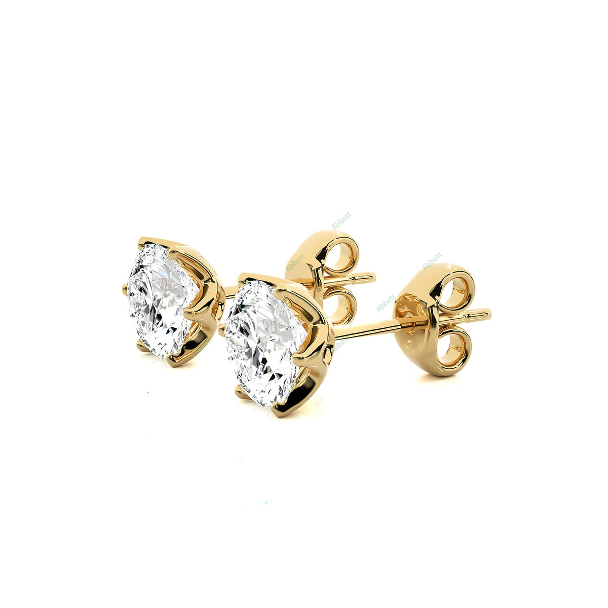 Five Prong Stud Earring STFI013