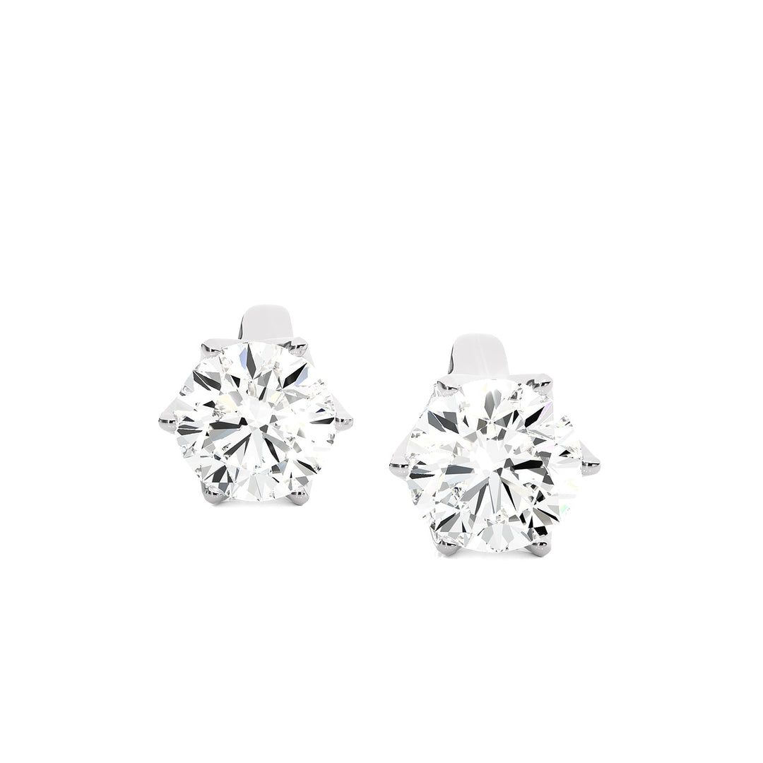 Five Prong Stud Earring STFI013