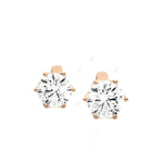 Load image into Gallery viewer, Five Prong Stud Earring STFI013

