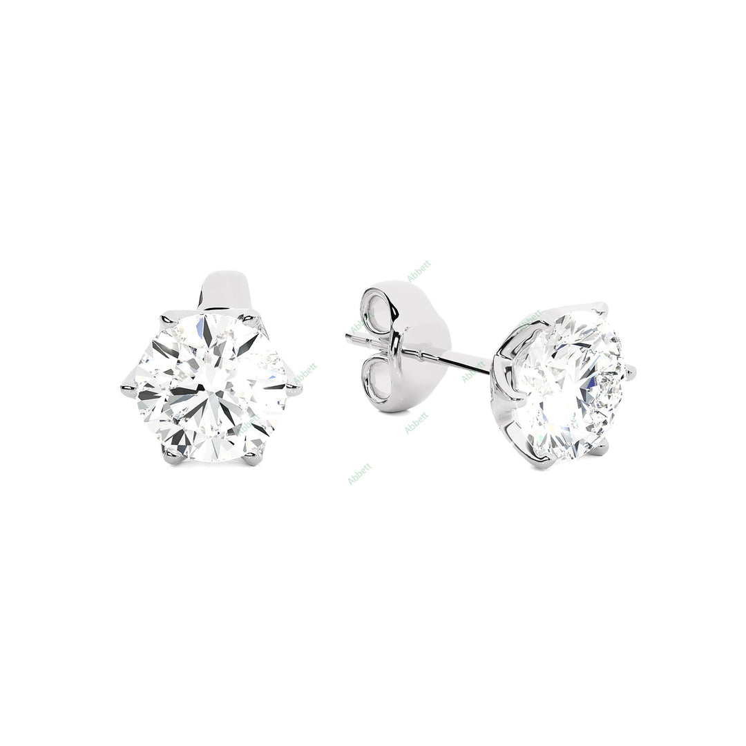Five Prong Stud Earring STFI013