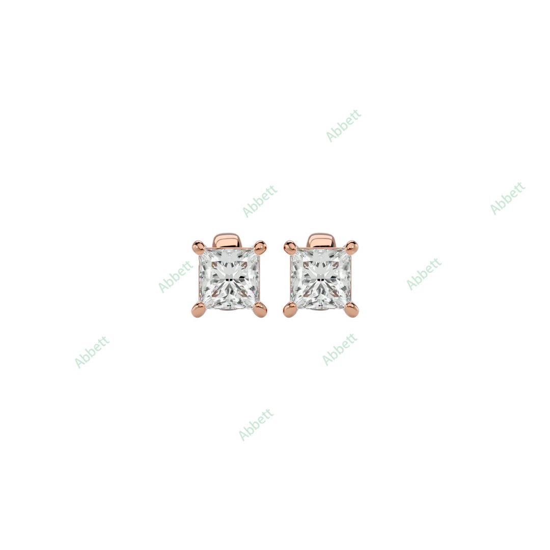 Four Prong Stud Earring STFO001