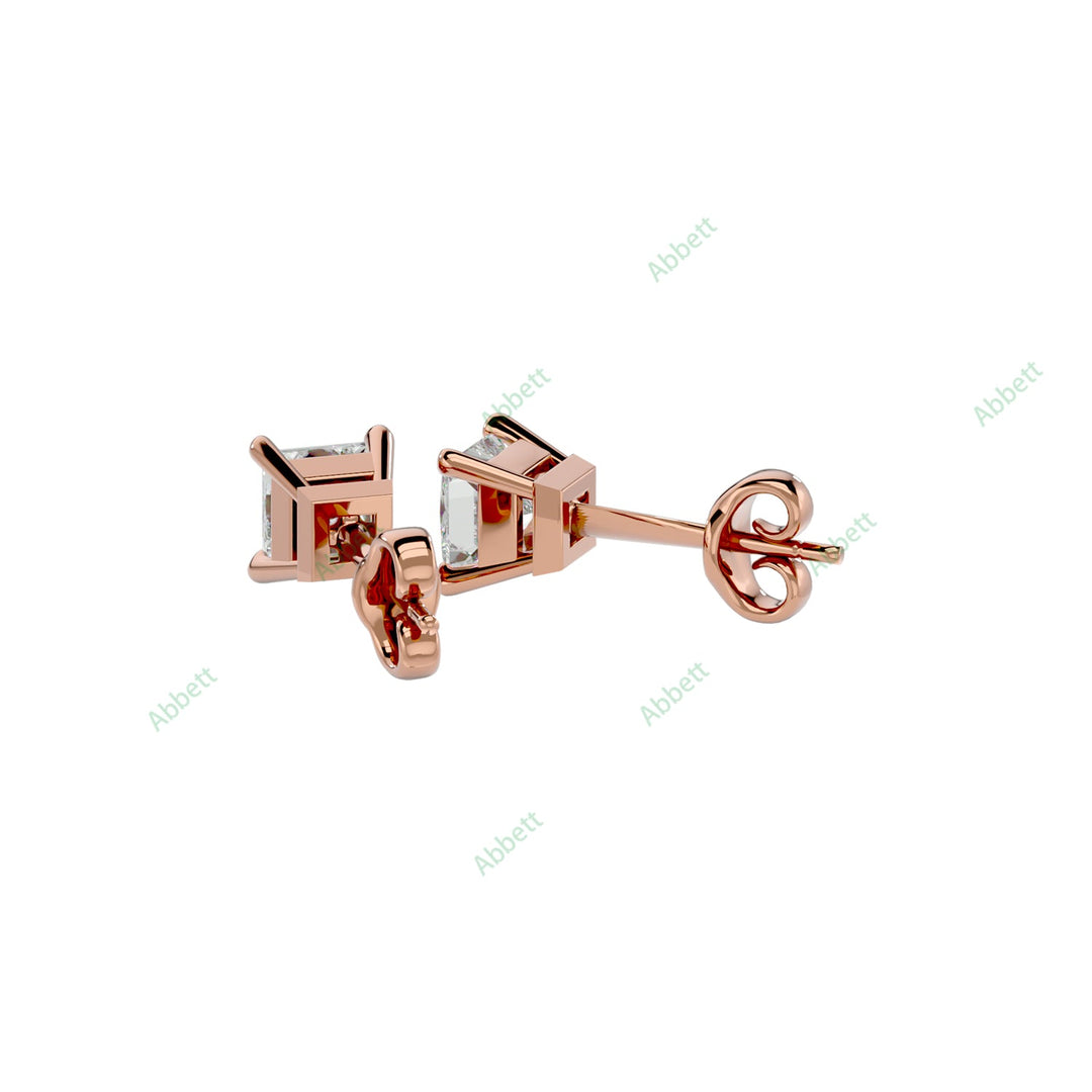Four Prong Stud Earring STFO001