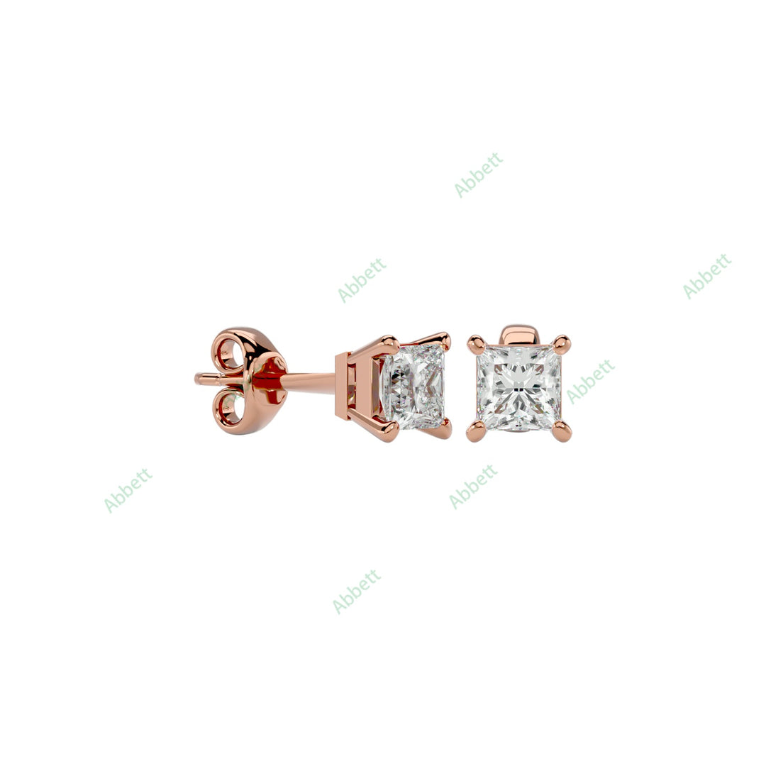 Four Prong Stud Earring STFO001