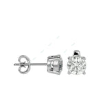 Load image into Gallery viewer, Four Prong Stud Earring STFO005
