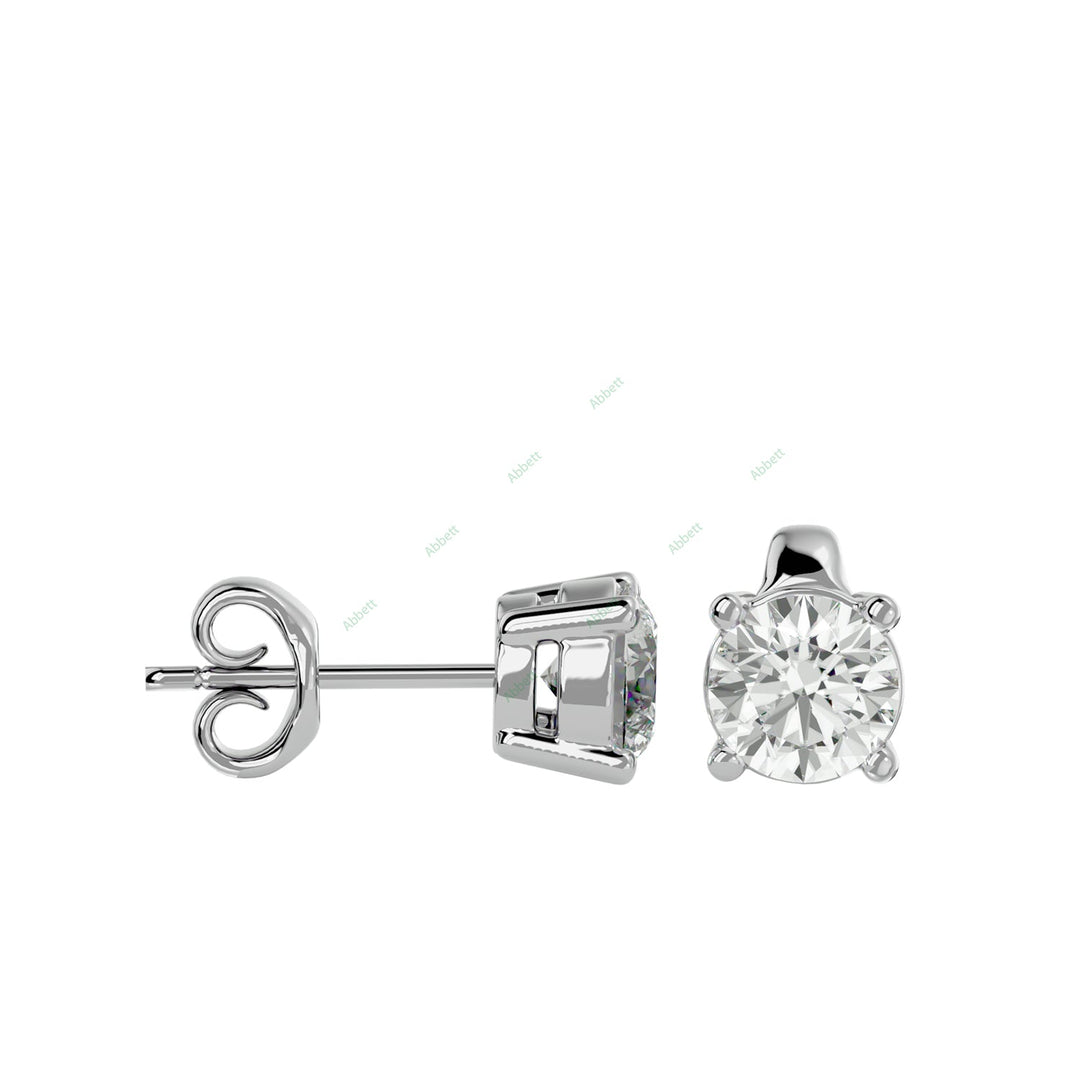 Four Prong Stud Earring STFO005