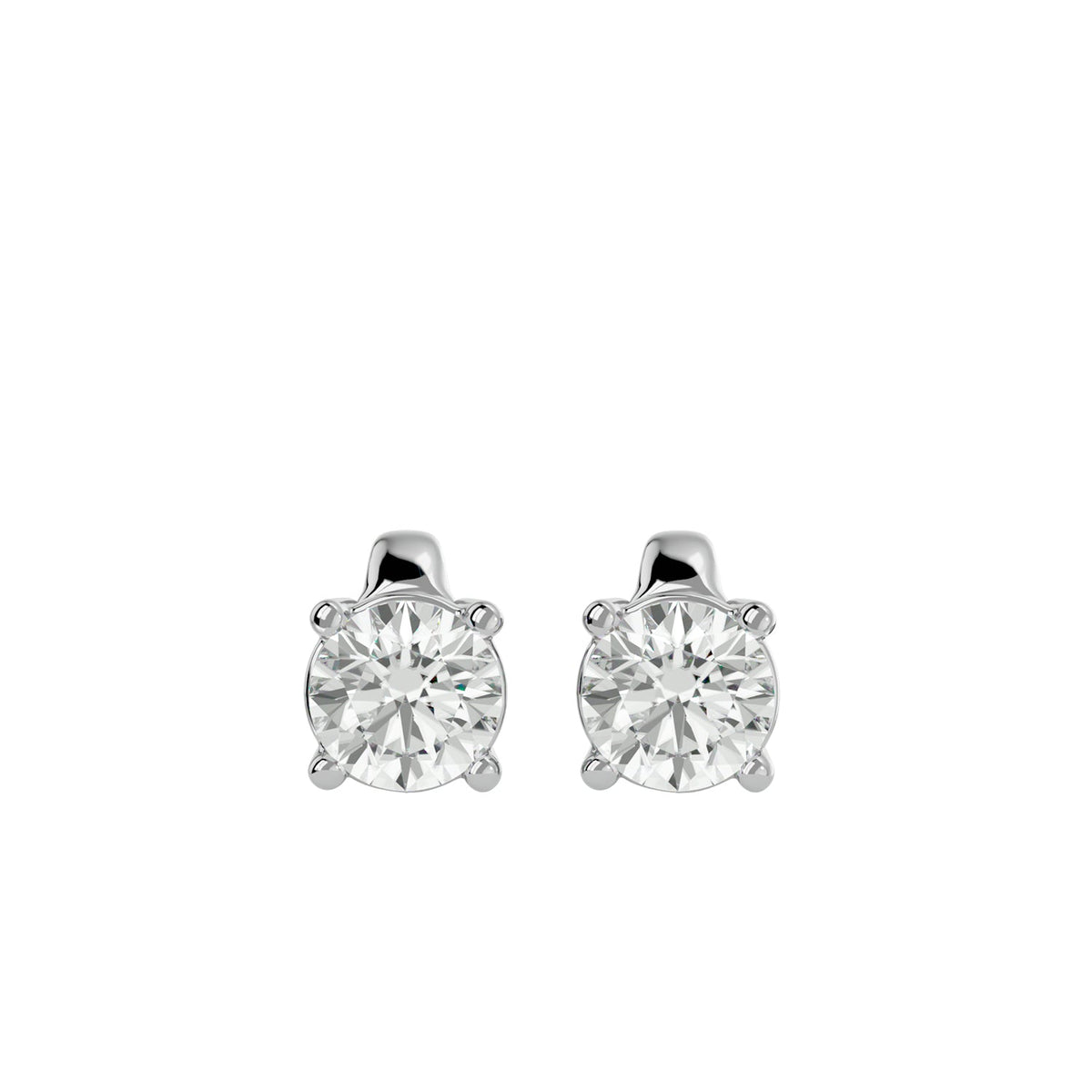 Four Prong Stud Earring STFO005