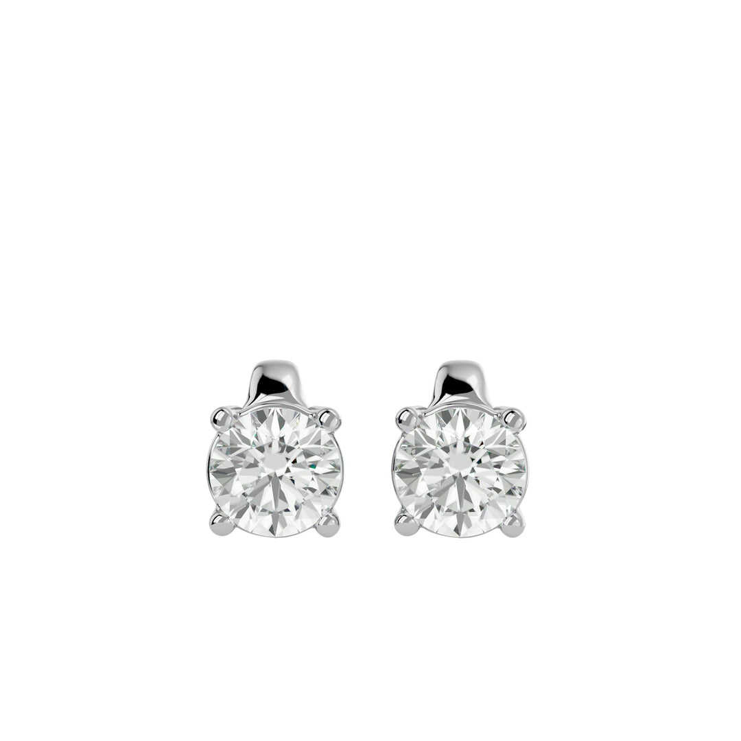 Four Prong Stud Earring STFO005