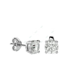 Load image into Gallery viewer, Four Prong Stud Earring STFO005
