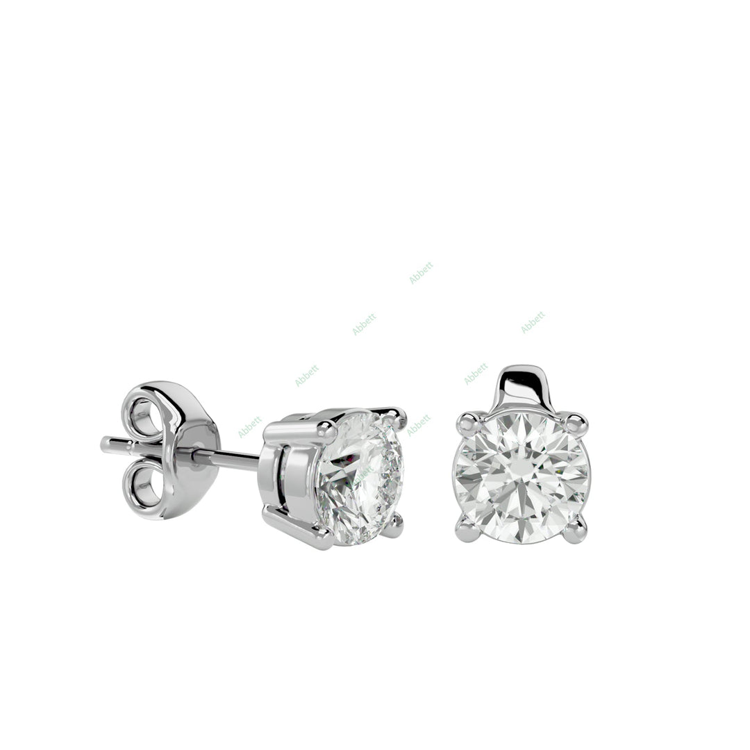 Four Prong Stud Earring STFO005
