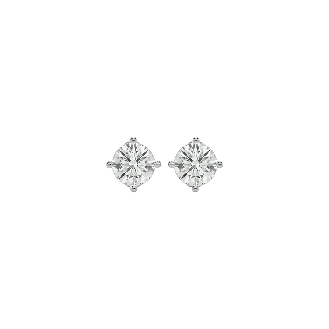 Four Prong Stud Earring STFO006
