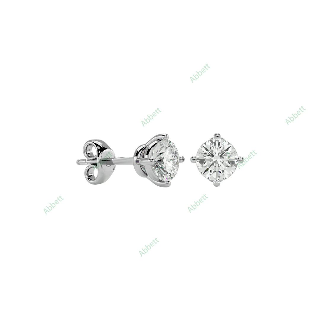 Four Prong Stud Earring STFO006
