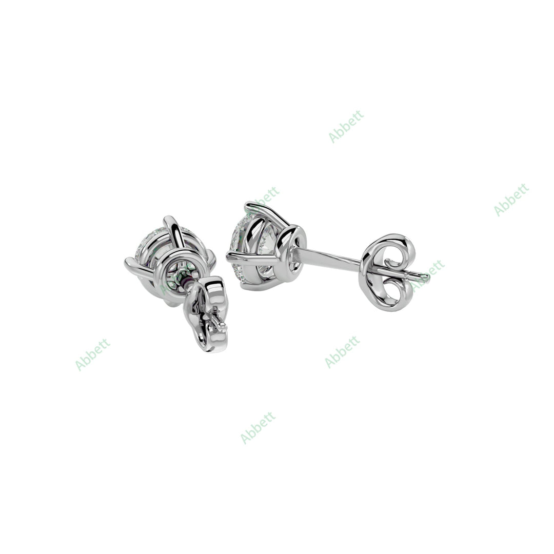 Four Prong Stud Earring STFO006