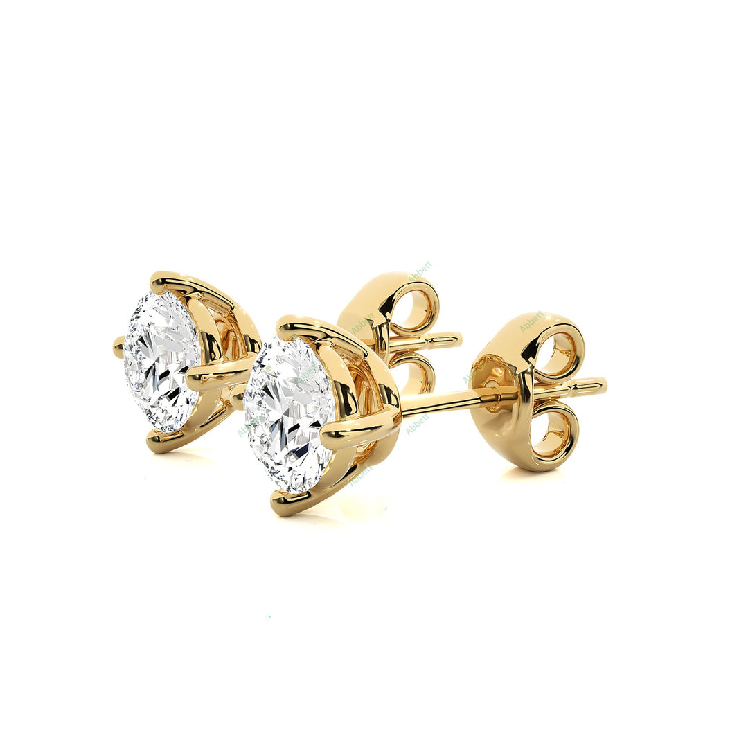 Four Prong Stud Earring STFO011