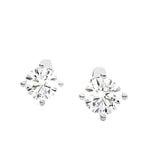 Load image into Gallery viewer, Four Prong Stud Earring STFO011