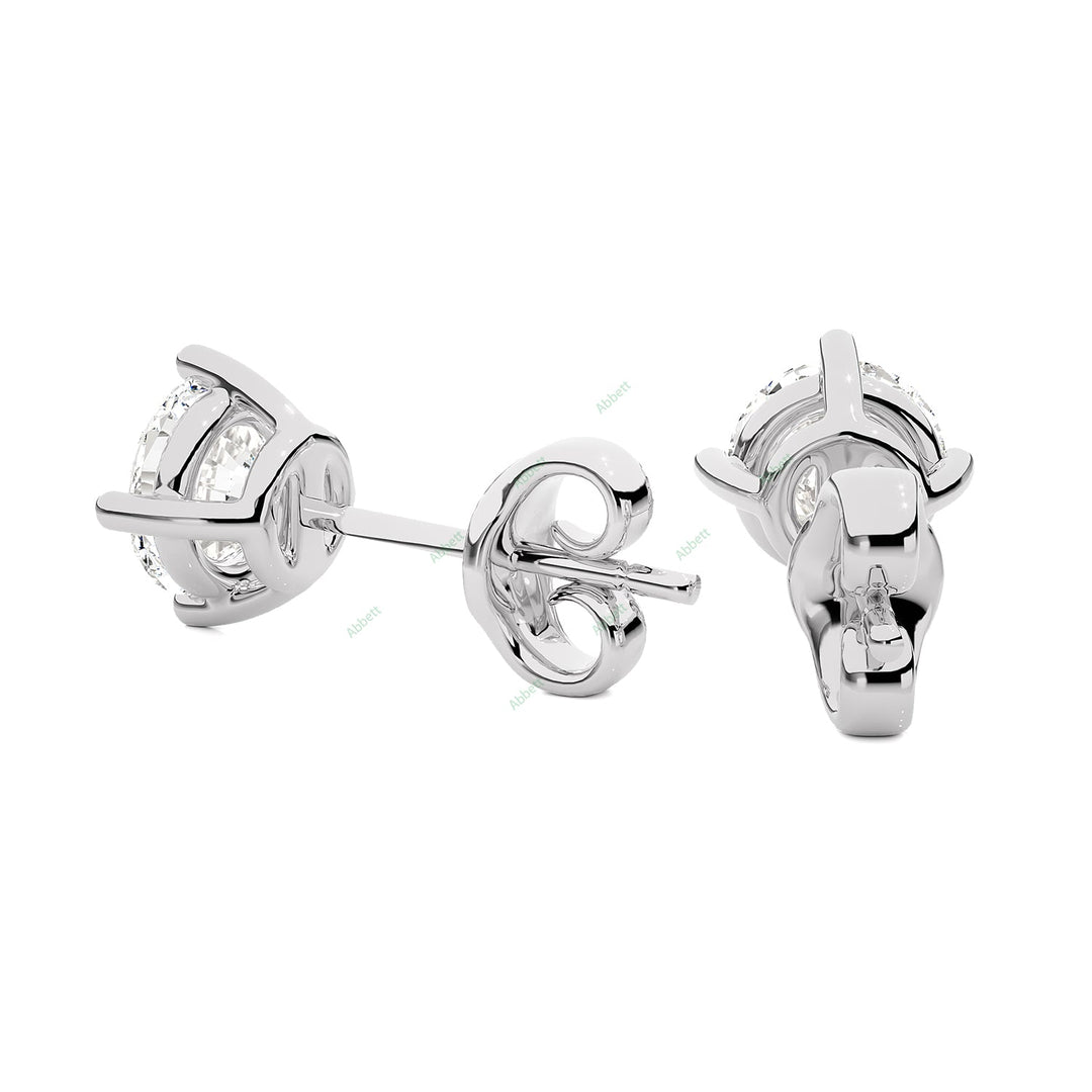 Four Prong Stud Earring STFO011