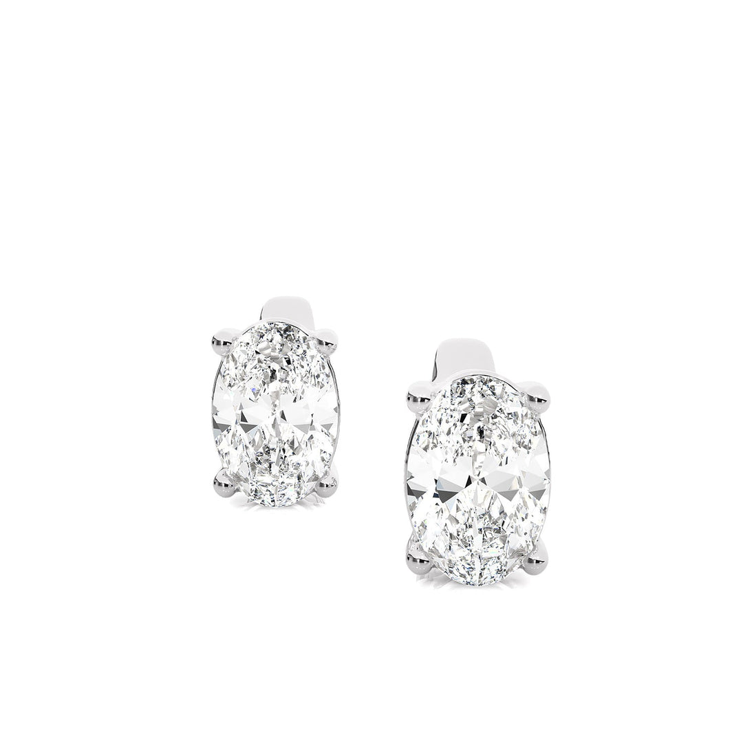 Four Prong Stud Earring STFO014