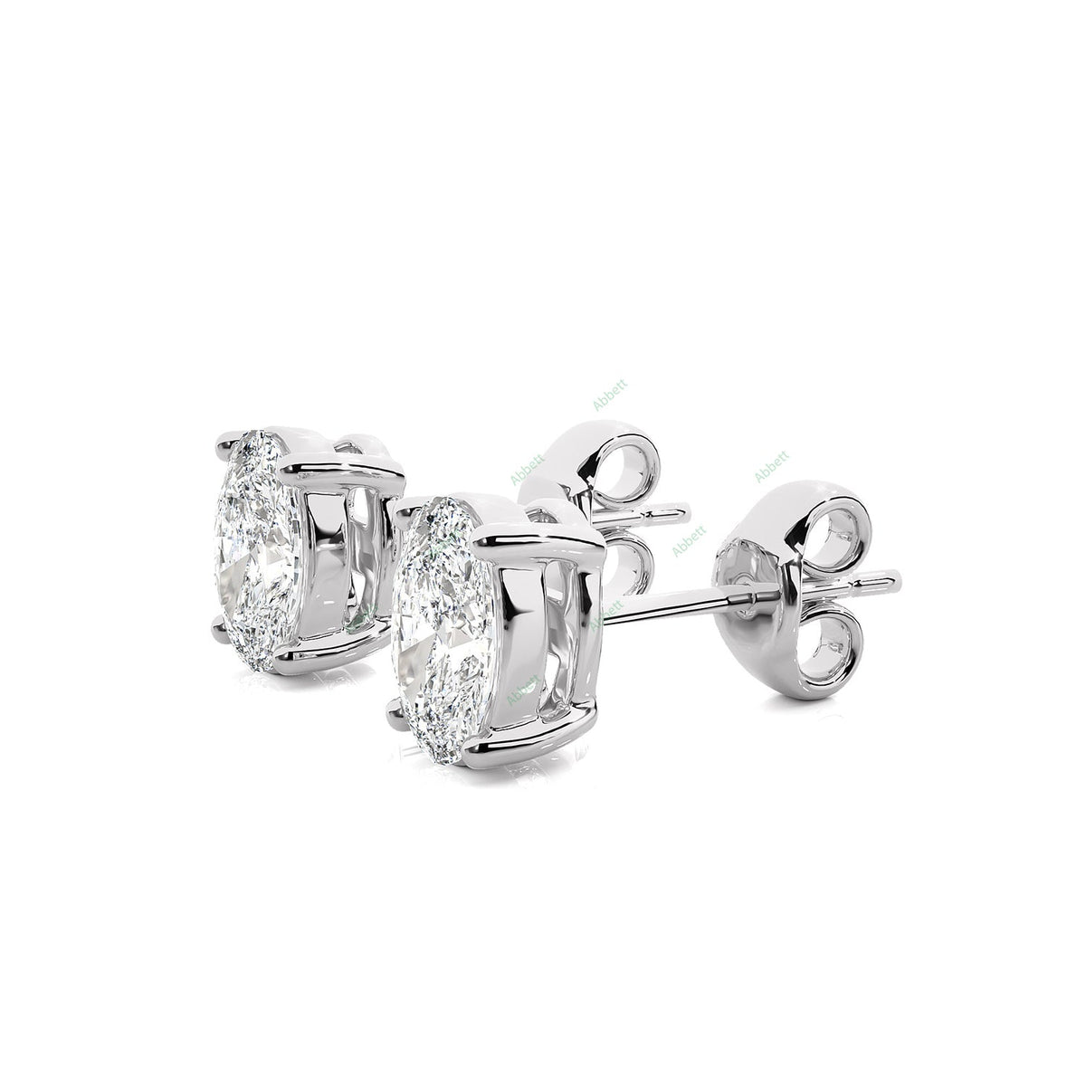 Four Prong Stud Earring STFO014