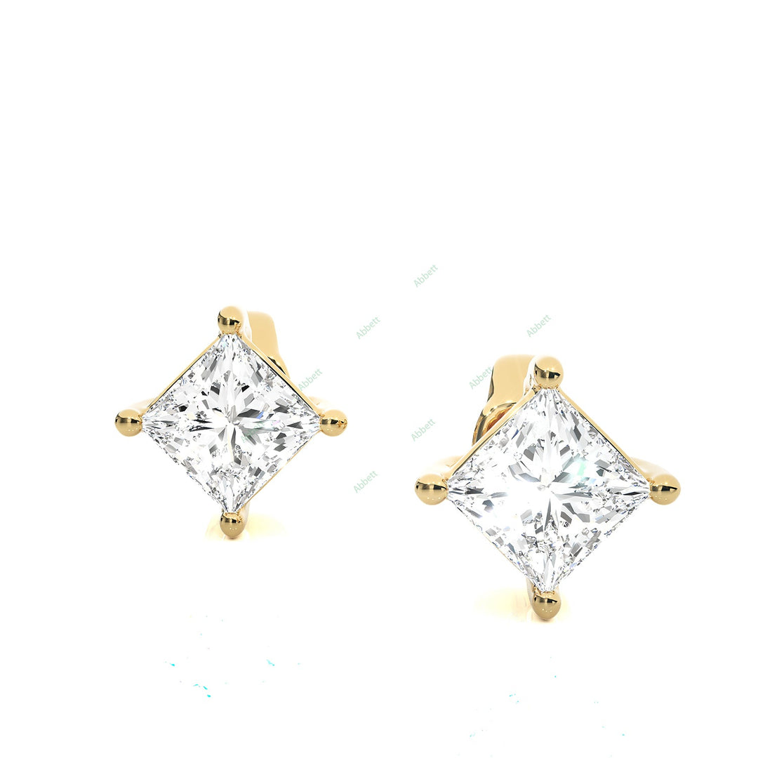 Four Prong Stud Earring STFO018