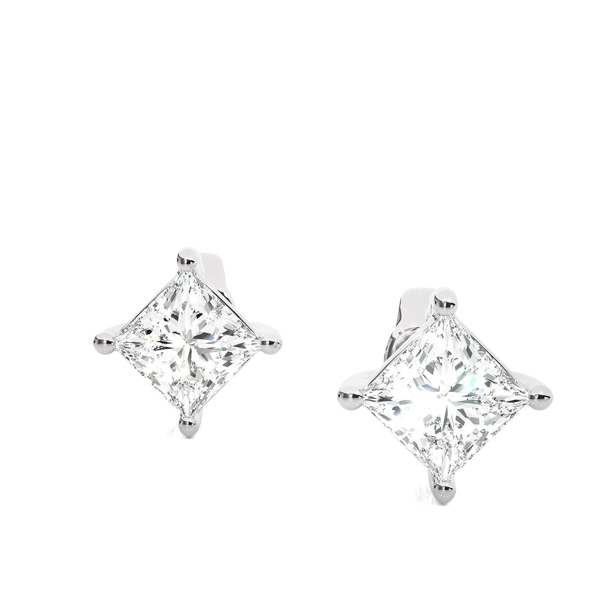 Four Prong Stud Earring STFO018