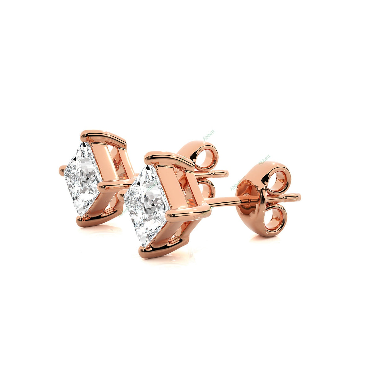 Four Prong Stud Earring STFO018
