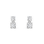 Four Prong Stud Earring STFO022