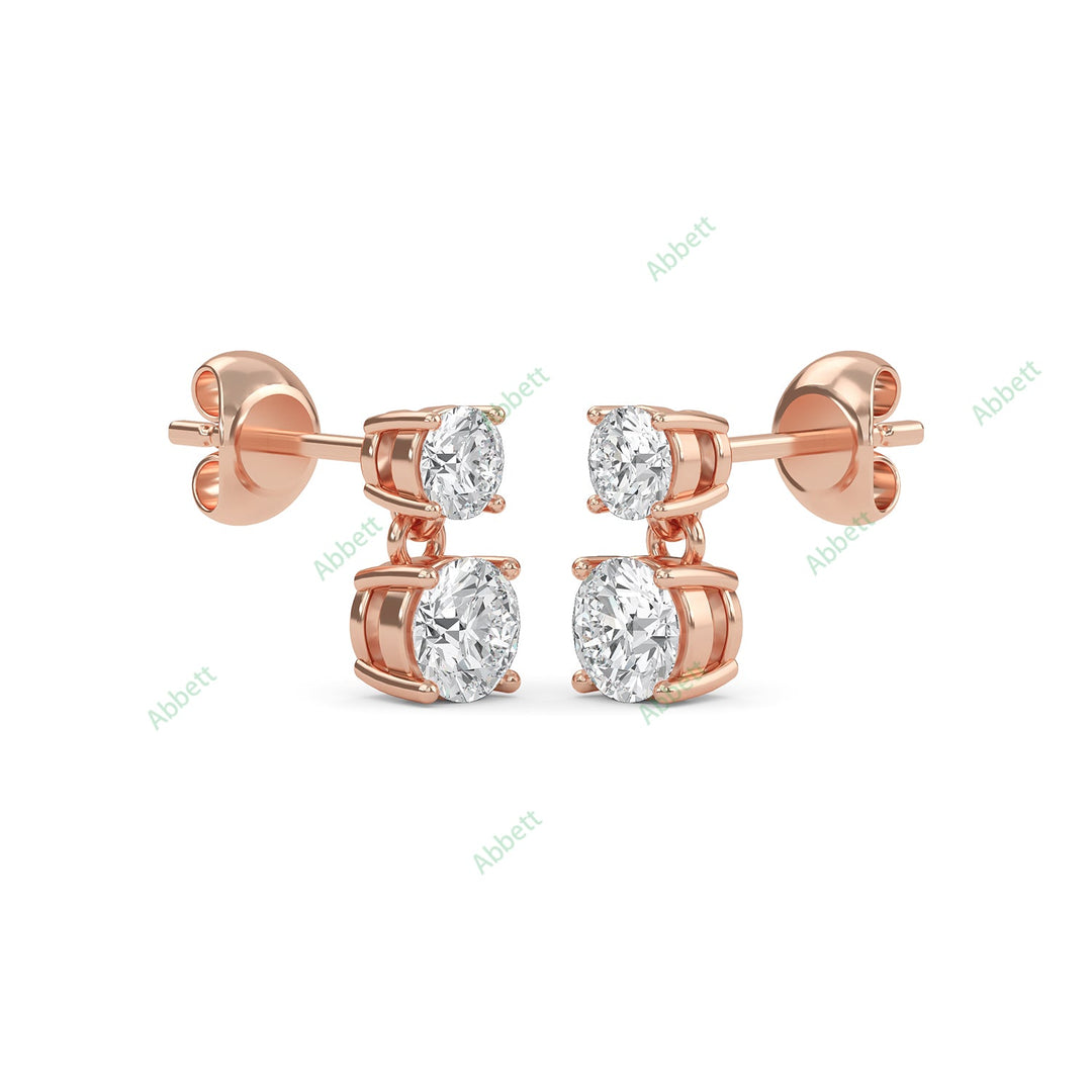Four Prong Stud Earring STFO022