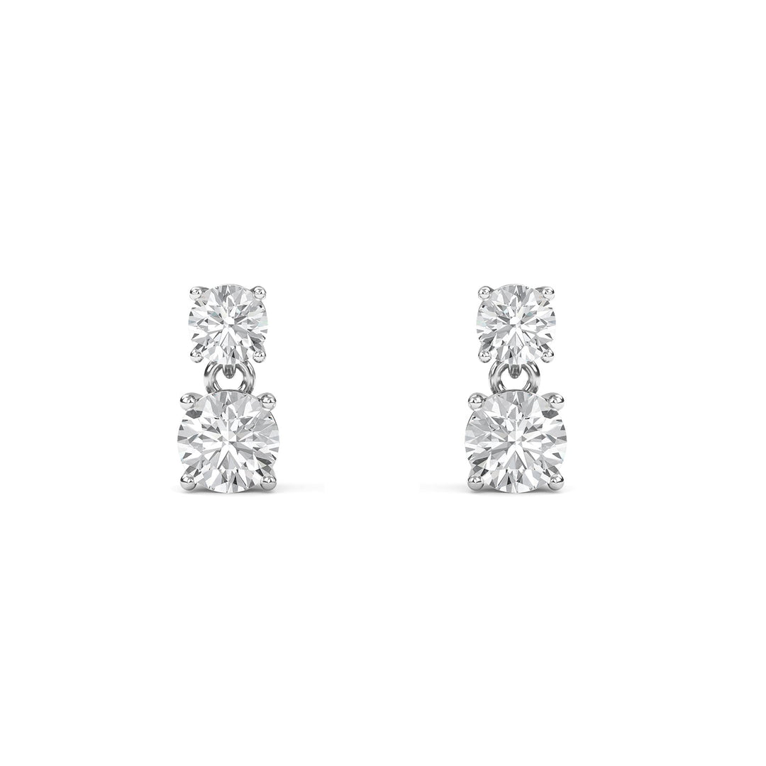 Four Prong Stud Earring STFO022