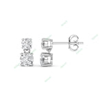 Load image into Gallery viewer, Four Prong Stud Earring STFO022
