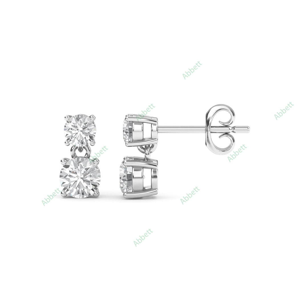 Four Prong Stud Earring STFO022